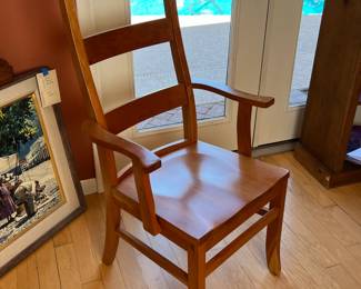 Amish Shaker Cherry Wood Arm Chair Single Chair	47 x 24 x 22in seat height 18		106008
