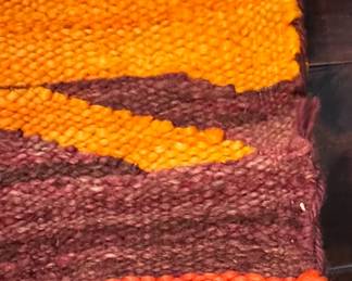 8x5ft Circa 1880 Navajo Transitional Eye Dazzler Blanket Rug Native American Weaving 	96x64in		104019