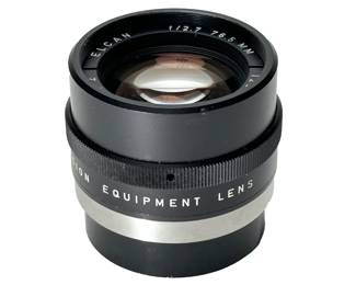 Leitz Leica Elcan 76.5mm f2.7 Television Equipment Lens f/2.7	2in long x 1.75in Diameter 	8oz	970072
