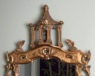 Chinoiserie Giltwood Pagoda Mirror	52x34.5x5.5in		110060
