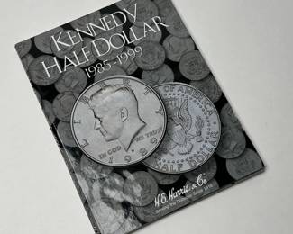 1985-1999 Kennedy Half-Dollar Coin Book Set 31 Coins 	7.75x6in		107052
