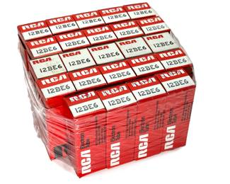 Lot of 24 NOS RCA 12BE6 Tubes 	3x5x5.25in	13oz	970043
