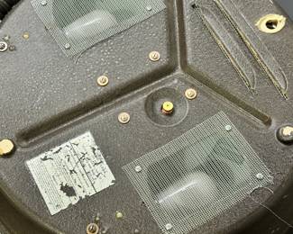 1950s Vintage Telechron Sylvania Tube Radio Service Clock Vintage Advertising 	4.45in H x 15i Diameter 	5 lbs 6 oz	970031
