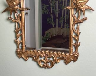 Chinoiserie Giltwood Pagoda Mirror	52x34.5x5.5in		110060
