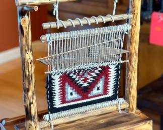 Cameron Trading Post Navajo Weavers Loom Native American Art	15x12x5.5in		104042
