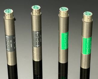 Lot of 4 Shure A15RS Response Shaper & A15LP Low Pass Filter XLR Microphone 	4in Long each	14oz total 	970071
