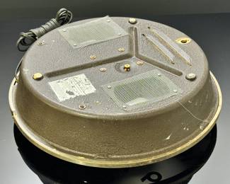 1950s Vintage Telechron Sylvania Tube Radio Service Clock Vintage Advertising 	4.45in H x 15i Diameter 	5 lbs 6 oz	970031
