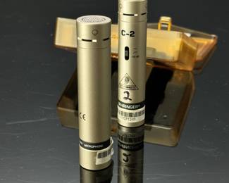2pc Behringer C-2 Matched Studio Condenser Microphones Pair C2 mics	Mic: 3.7in Long x 0.8in Diameter 	7 oz	970026

