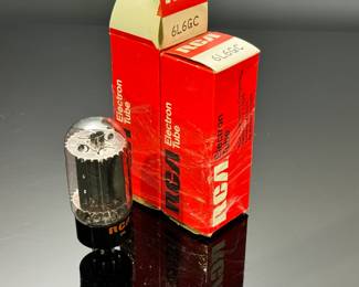 Lot of 2 Vintage RCA 6L6GC Tubes 	5x3x1.5in	4 oz 	970049
