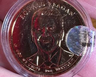 40 Coin Morgan Mint Golden Presidential Dollar Collection The Compete Gold Presidents Coin Set Complete	Case: 2.5x17x12in		107002
