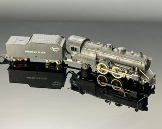 1950s Gilbert American Flyer 300AC Atlantic Locomotive & Tender Toy Train 300 AC  Loco	16x2x3in	3lbs 3.5oz	970081
