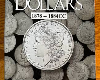 1878-1884 Morgan Silver Dollar Coin Book Set 27 Coins 	7.75x6in		107007
