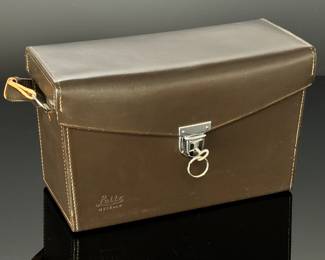 Vintage Leica Leitz Leather Camera Case System 	Outer: 7.25x12x5.5in	3 lbs 	970006
