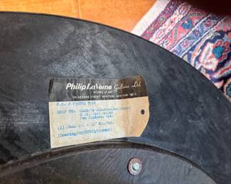 Philip & Kelvin LaVerne Chan Coffee/Cocktail Table in Bronze and Pewter	17.25 in H x 35.5in Diameter