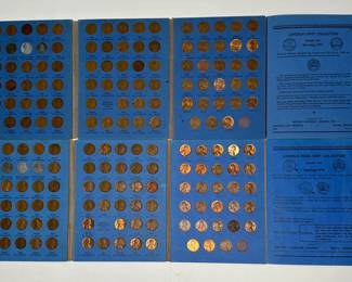 1941-1974 Lincoln Wheat 1 Cent Wheat Penny Coin Book Set XXX Coins 2 Books 	7.75x6in		107093
