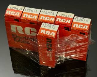 Lot of  6 RCA 12BH7A Tubes	3X5X2IN	4 OZ	970051
