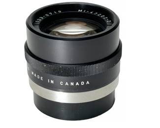 Leitz Leica Elcan 76.5mm f2.7 Television Equipment Lens f/2.7	2in long x 1.75in Diameter 	8oz	970072
