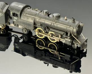 1950s Gilbert American Flyer 300AC Atlantic Locomotive & Tender Toy Train 300 AC  Loco	16x2x3in	3lbs 3.5oz	970081
