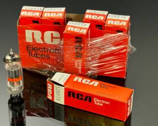 Lot of  6 RCA 12BH7A Tubes	3X5X2IN	4 OZ	970051
