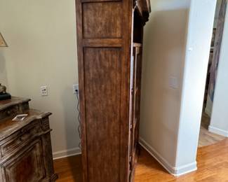 Ashley Furniture Rowley Creek Bookshelf Birch Stain Finish D534-60 Glass Door Lighted Bookcase 	76x47.5x18in		117004
