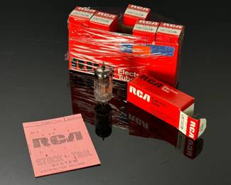 Lot of 6 NOS RCA 12AT7/ECC81 Tubes USA  	3.5x5.25x1in	2.5oz	970039
