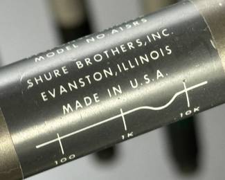 Lot of 4 Shure A15RS Response Shaper & A15LP Low Pass Filter XLR Microphone 	4in Long each	14oz total 	970071
