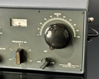 James Millen Transmatch Type 92200 Ham Radio HF Antenna Tuner Coupler Tube	7x14x15.5in	20lbs 6 oz	970102
