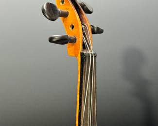 Vintage Violin Antonius Stradivarius Cremonensis Czechoslovakia in Case 	Violin: 22.5in Long x7.75in Wide Case: 5x9.5x31in	4lbs 3.5oz	970105
