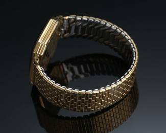 Helbros W.S 16 Jewels Swiss Wrist Watch 14k Gold Filled Case	30mm Wide with Crown. Lug-to-Lug:39mm		6629033
