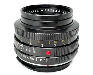 Leica Leitz Summicron-R 50mm f/2 Lens Summicron 1:2 11228 1st Version I	2in x 2.25in 		940003
