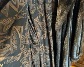 Thomas E. McElroy Full Length Natural Ranch Mink Coat	Unmarked, though owner remarked in is a size 12. 		117010
