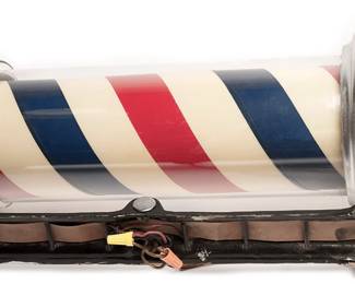 Rare Antique Barber Pole Lighted Barber Shop Pole MARVY