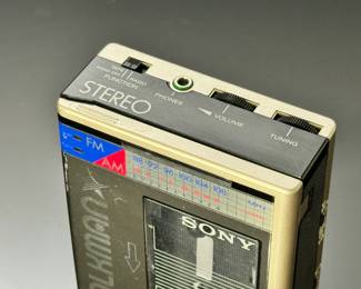 Vintage Sony Walkman WM-F8 WMF8 Cassette Tape AM/FM Stereo 	5.5x3.75x1.75in	12 oz	970022
