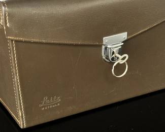 Vintage Leica Leitz Leather Camera Case System 	Outer: 7.25x12x5.5in	3 lbs 	970006
