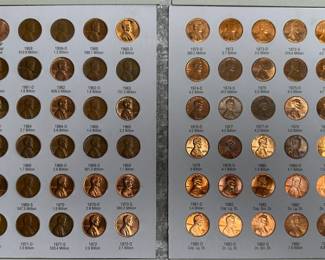 1909-2022 Lincoln Wheat & Memorial 1 Cent Penny Book Set 339 Coins 4 Books	7.75x6in		107090
