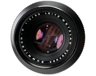Leica Leitz Summicron-R 50mm f/2 Lens Summicron 1:2 11228 1st Version I	2in x 2.25in 		940003
