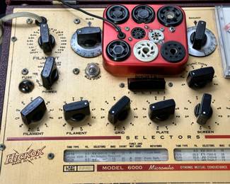 Hickok Model 6000 Vintage Mutual Conductance Tube Tester 	7.5x16.75x11.5in	16lbs 6 oz	970032
