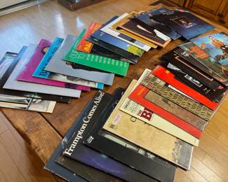 Lot of 32 Rock Records 	5x13x13		105019
