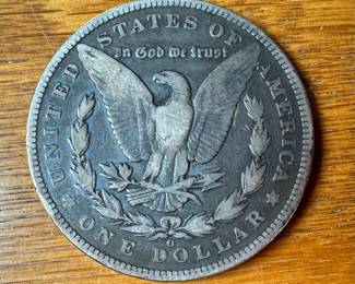 USA 1 Dollar 1894 O Morgan Silver Dollar Coin 1894-O			107025

