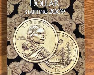 Starting 2009 Native American Dollar Coins Book Set 48 Coins Sacagawea Harris	7.75x5.75in		107011
