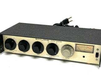 Shure Audio Master M63 Equalizer Preamplifier EQ Preamp  	2.75x11.25x6.5in 	3lbs 13oz	970078
