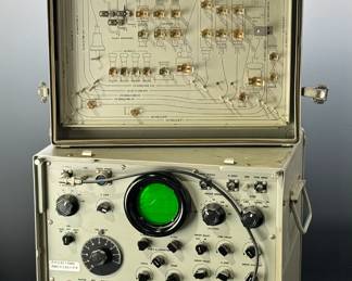 US Navy WWII AN/USM-24c Oscilloscope OS-51/USM-24c Synchroscope	14.5x16.5x14.5in	55lbs	970097
