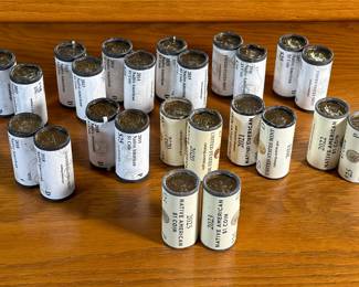 2012 to 2023 Native American Coin Set P&D 24 Rolls Uncirculated Sacagawea	Together: 7.25x6.25x4.25in		107029
