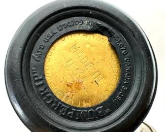 Antique Universal Lamp Co Auto Lite Carbide Coal Miners Lamp Brass Headlight Light 	4.5x4x4in	7.5oz	970058
