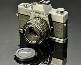 Minolta SRT201 Vintage 35mm SLR Camera w/ 50mm 1.7 Lens SRT-201	3.75x5.75x3.5in	1lbs 14.5 oz	970020
