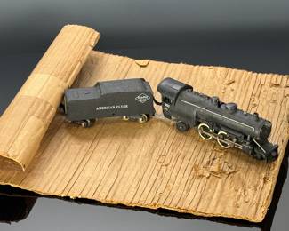 1950s Gilbert American Flyer 300AC Atlantic Locomotive & Tender Toy Train 300 AC  Loco	16x2x3in	3lbs 3.5oz	970081
