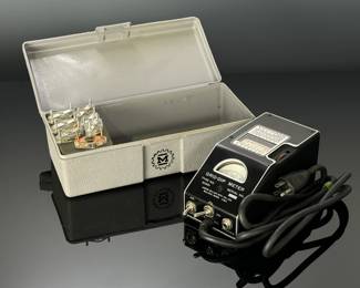 James Millen Grid-Dip Meter Type No 90661 w/ Coils & Case Ham	Case: 3.75x5x11.25in	4lbs unpacked 	970014
