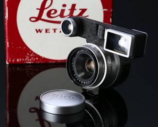 1965 Leica Leitz Summaron 35mm 2.8 M Lens w Ocular 3.5cm f/2.8 M3 Goggles SIMOW/11106 in Box M Bayonet 	Original Box: 2.9x4.9x4.35	1lbs	970002
