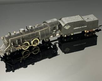 1950s Gilbert American Flyer 300AC Atlantic Locomotive & Tender Toy Train 300 AC  Loco	16x2x3in	3lbs 3.5oz	970081
