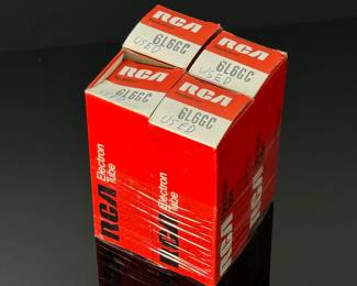Lot of 4 Vintage RCA 6L6GC Tubes 	4.75x3.25x3.25in	8.5 oz	970048
